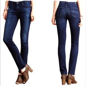 Anthropology AG Stevie Slim Straight Jeans Sz 26R